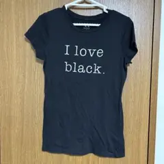 Armani Exchange I love black. Tシャツ S 黒