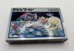 デビルワールド ファミコンソフト 箱説明書付き