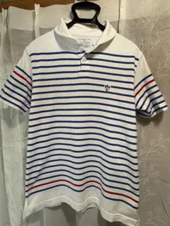 【良品】Arvor Maree アルボーマレー ボーダー ポロシャツ サイズ2