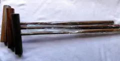 ゲートボール スティック 木製 3本セット
