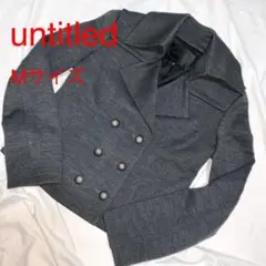 【美品】untitled アンタイトル コート レディース Mサイズ