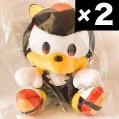 【2個】シャドウ　SONIC＆FRIENDS ソニック＆フレンズ ぬいぐるみM