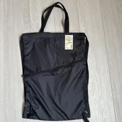 無印良品　2WAYナップザック 黒　撥水