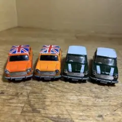 トミカ ミニクーパー タイプ3台　クーパーS1台　ジャンク