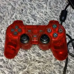 PS2 デュアルショック2 レッド プレステ2 コントローラー