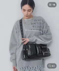 JEANASIS 6ポケットワンショルダーBAG ショルダーバッグ