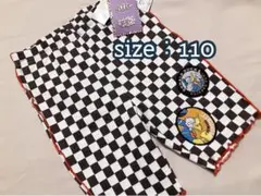 新品 ☆ LITTC × LINK@ / ドナルド ワッペン パンツ 110cm