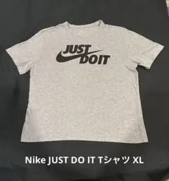 Nike JUST DO IT Tシャツ XL グレー
