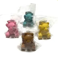くまの置物 4個セット