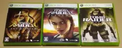トゥームレイダー XBOX360 3点セット