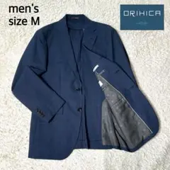 【極美品】ORIHICA ジャケット 背抜き SOLOTEX 段返り Mサイズ