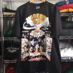 グリーンデイ 両面プリント バンドＴシャツ L