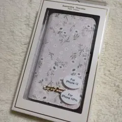 iPhone12/12Pro Samantha Thavasa 手帳 花柄 桃色