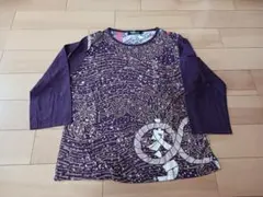 Pagongエビプリント コットン100% Tシャツ
