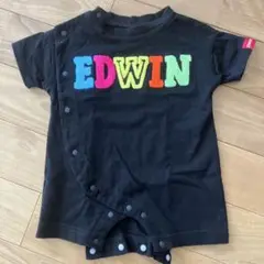8月までの出品　EDWIN 半袖ロンパース　50-60cm