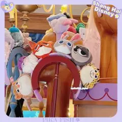 【現地購入☆正規品】クロウハウザー　帽子付ブランケット　上海ディズニー 現地購入☆正規品】クロウハウザー 帽子付ブランケット 上海