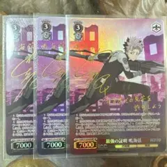 最強の証明 鳴海弦　SP サイン　3枚