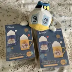 ディズニー【ドタバタパーティーおしりふた付きマグカップ＆ぬいぐるみ】匿名発送！