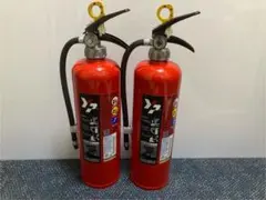 ①　2018年 消火器　ヤマトプロテック　YA-10NX 2本セット