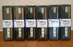KTD-PE426B/16G 16GB DDR4メモリモジュール 6個セット