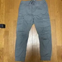 H&M グレー カーゴパンツ L