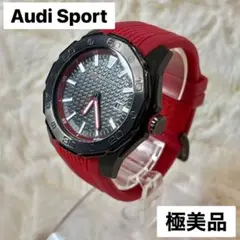 Audi Sport 腕時計 レッド