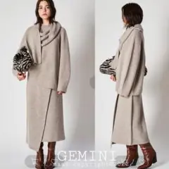 【人気カラー】GEMINI ゲミニー デザインプルオーバー ニット 秋冬