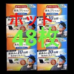 めぐリズム メンソールin 蒸気でホットアイマスク 48枚