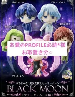2025年最新】ぷちきゃら！ セーラームーン ブラック・ムーンの