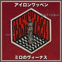 アイロンワッペン◇ミロのヴィーナス◇ルーヴル美術館◇アート◇リメイク◇ヘキサゴン