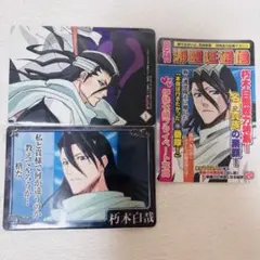 BLEACH 朽木白哉 カードセット 3枚