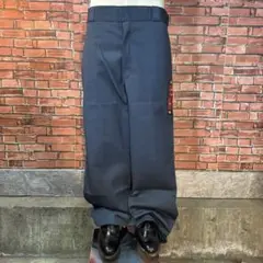 新品未使用 Dickies 874 チノ ワイド ストレート ワーク ネイビー