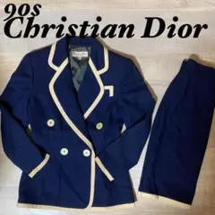 【激レア 美品】90s Christian Diorセットアップ スカートスーツ