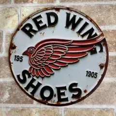 red wing レッドウイングブリキ看板 アメリカン雑貨 世田谷ベース