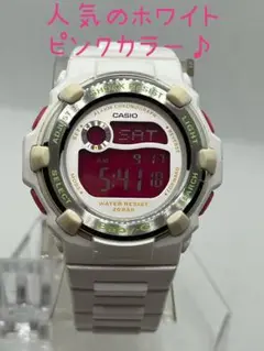 G-SHOCK baby-G 国内未売品 リーフ ホワイトピンクカラー♪反転液晶