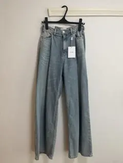 CLANE ハイウエスト ワイドレッグ デニム S 広瀬すず