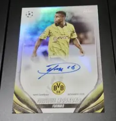 topps ユスファ・ムココ 直筆サインカード ドルトムント auto ドイツ