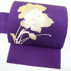 アンティーク“蕾や影とも仲よしの花笑み♪”なごや帯 き-10