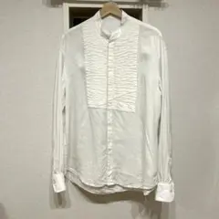 Bourrinne Paris X ピンタック リネン シャツ