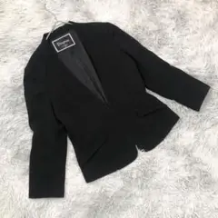 ビジューボタン✨ダイアグラム【36】ショールカラー ジャケット