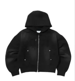 【sqnz】sqnz washed wappen zip p/k