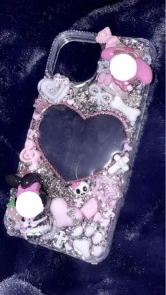 【お試し販売】 現品 埋めつくし デコスマホケース