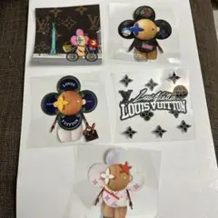 Louis Vuitton キャラクターハーフカプラ 5枚セット