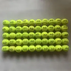 ◆中古◆テニスボール50球 まとめ売り ダンロップ AO