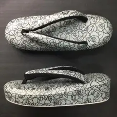 高級草履 低反発 薔薇 限定