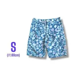 【各種割引】adidas アロハ ハワイアン プリント ハーフ パンツ S