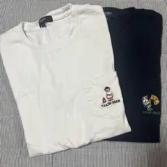 ビームスハート　キャンプTシャツ　2枚セット