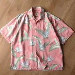 JAMAICA JAXX アロハシャツ/シルク100%/A203/古着/XL
