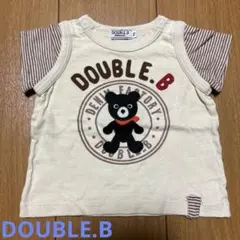 子供服　ダブルビー(DOUBLE.B) 半袖Tシャツ 70㎝