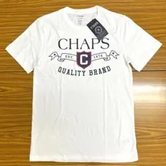 ★未使用★CHAPS メンズ 半袖Tシャツ 白 ホワイト Sサイズ (A162)